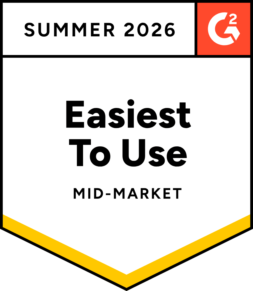 Easiest to Use Mid-Market - Summer 2026