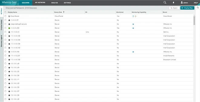 Screenshot zu Network Discovery Tools