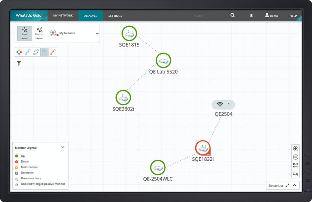 Real-time WiFi Network Monitoring Software