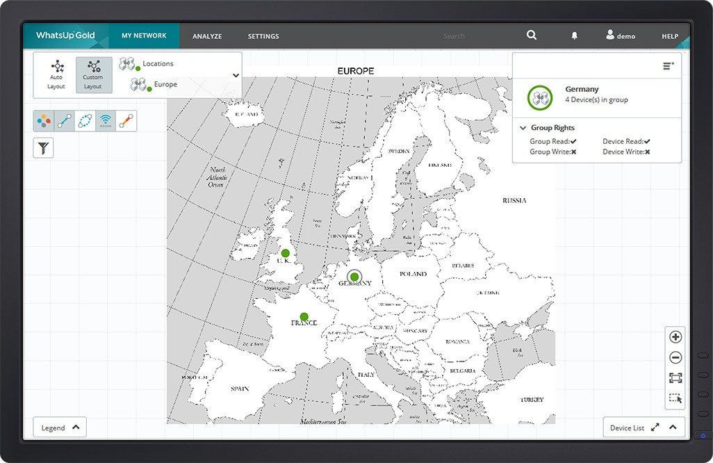 Network Mapping Tools - Discover and Map Your Network - WhatsUp Gold